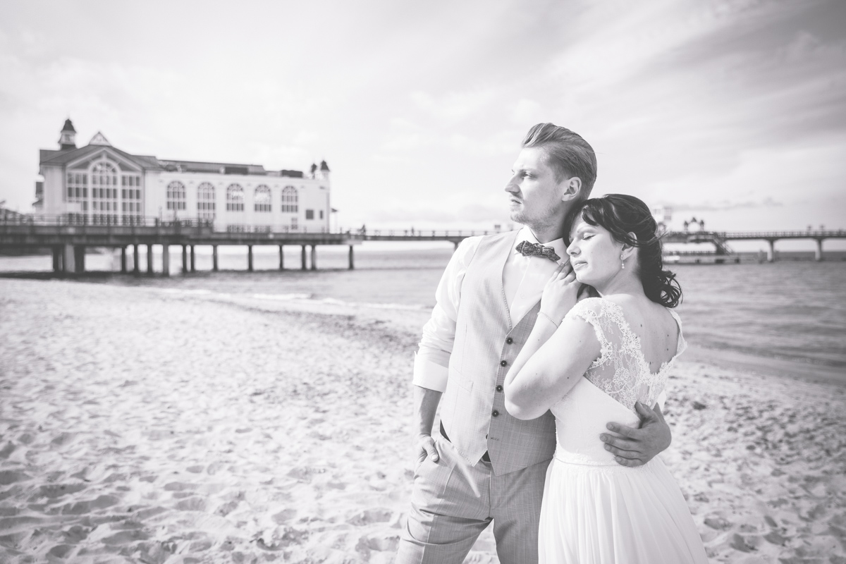 Heiraten an der Seebrücke Sellin.