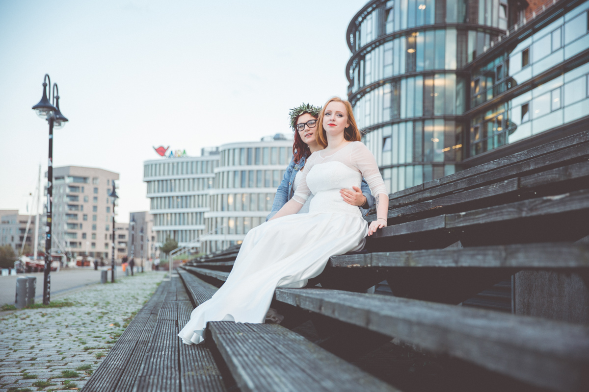 Hochzeitsfotoshooting in Rostock.