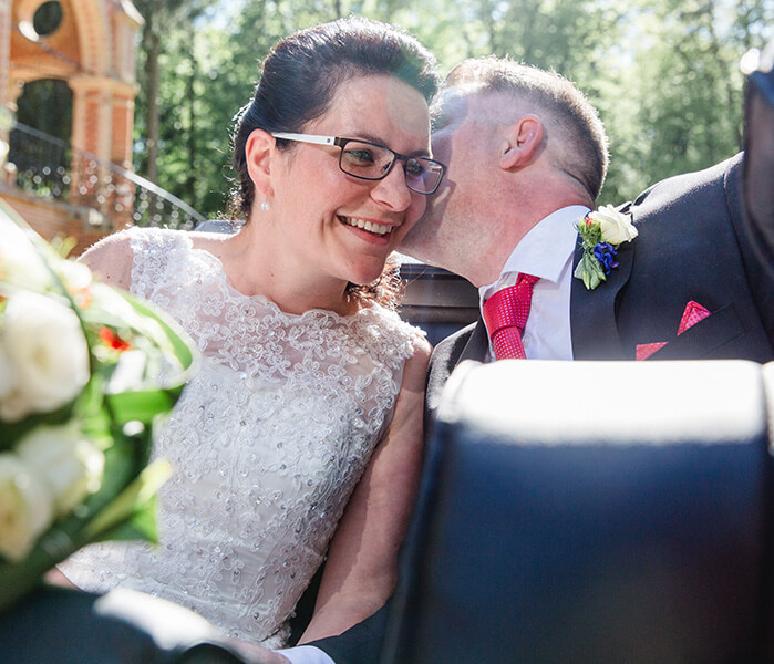 Hochzeit in Gelbensande – Trauung im Jagdschloss