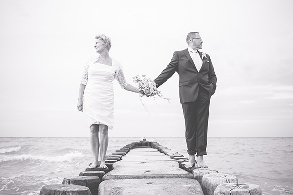 Heiraten in Ahrenshoop mit Meerblick