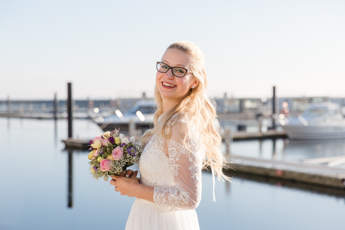 Heiraten am Jachthafen von Boltenhagen