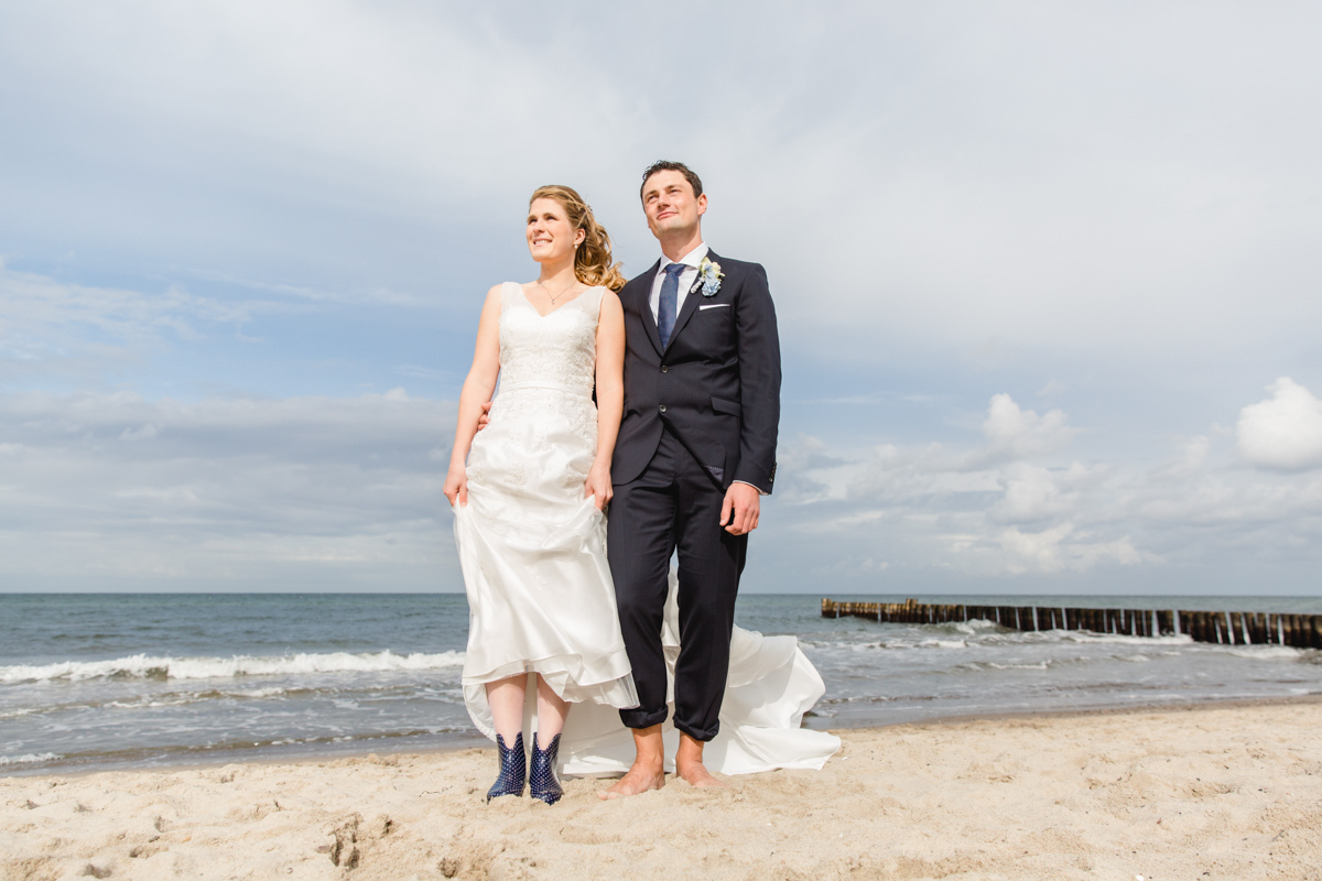 Hochzeitsfotografie am Strand