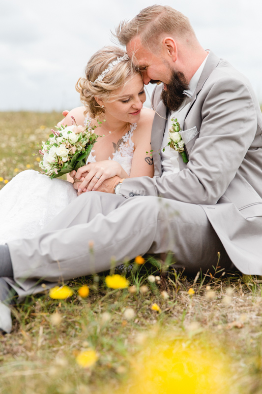 Ausgefallene Hochzeitsfotografie Zingst.