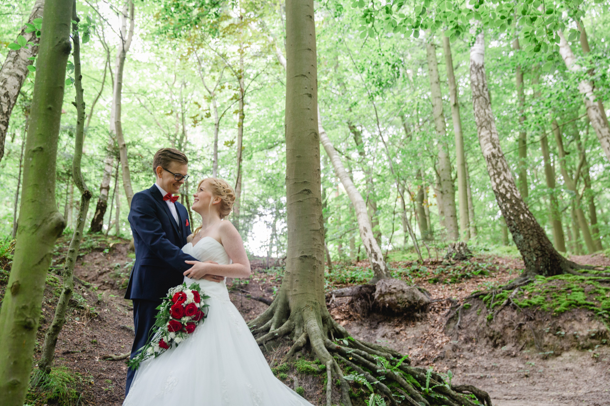 Waldfotoshooting in Rostock.