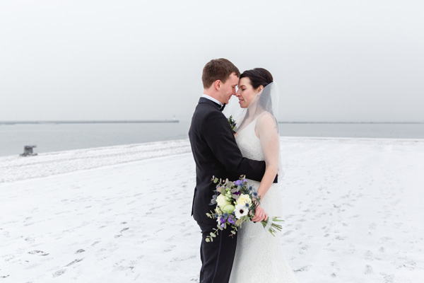 Winterhochzeit in Stralsund