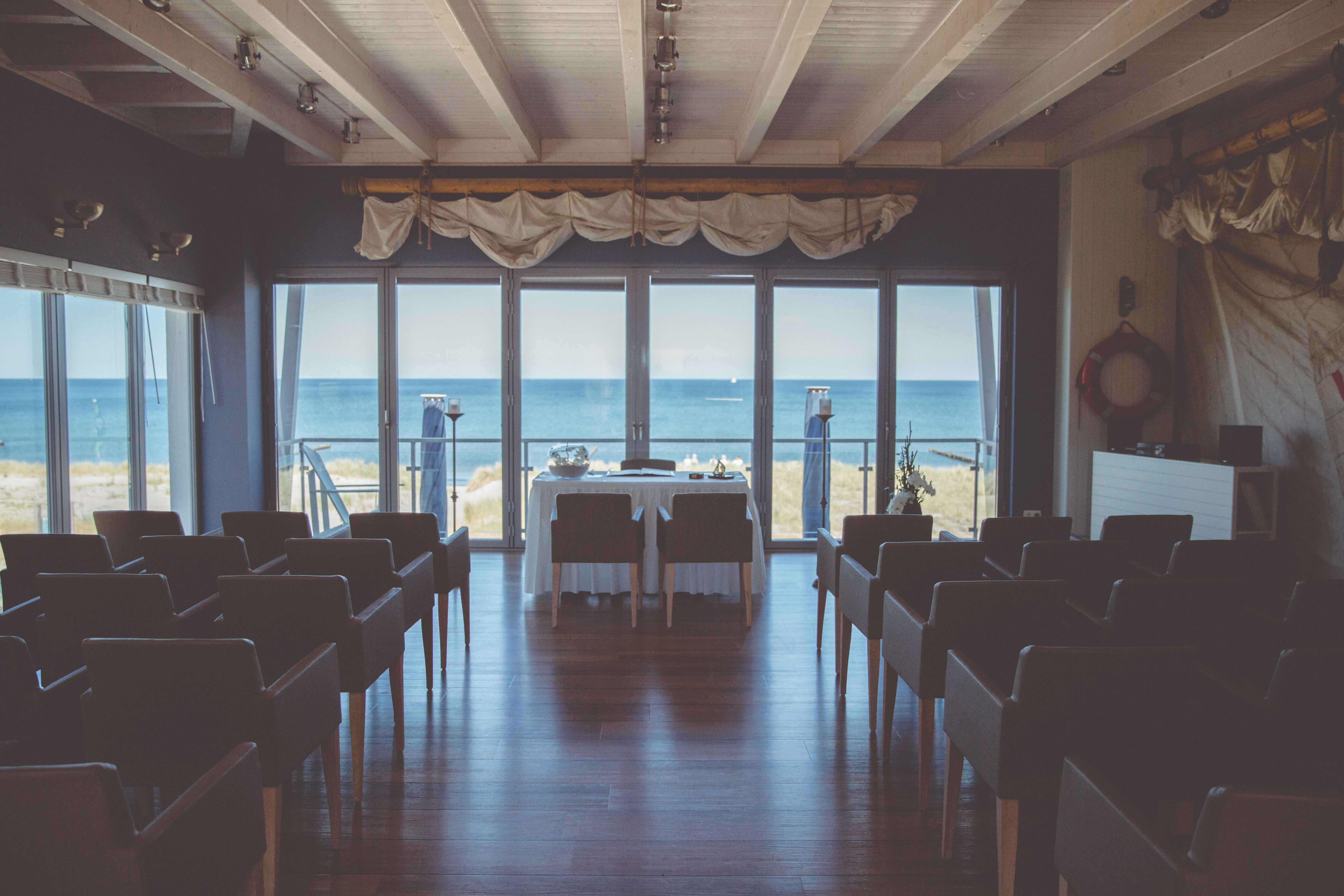 Heiraten mit Meerblick.