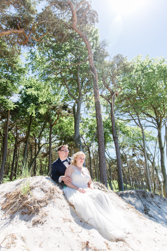 Ausgefallene Hochzeitsfotografie.