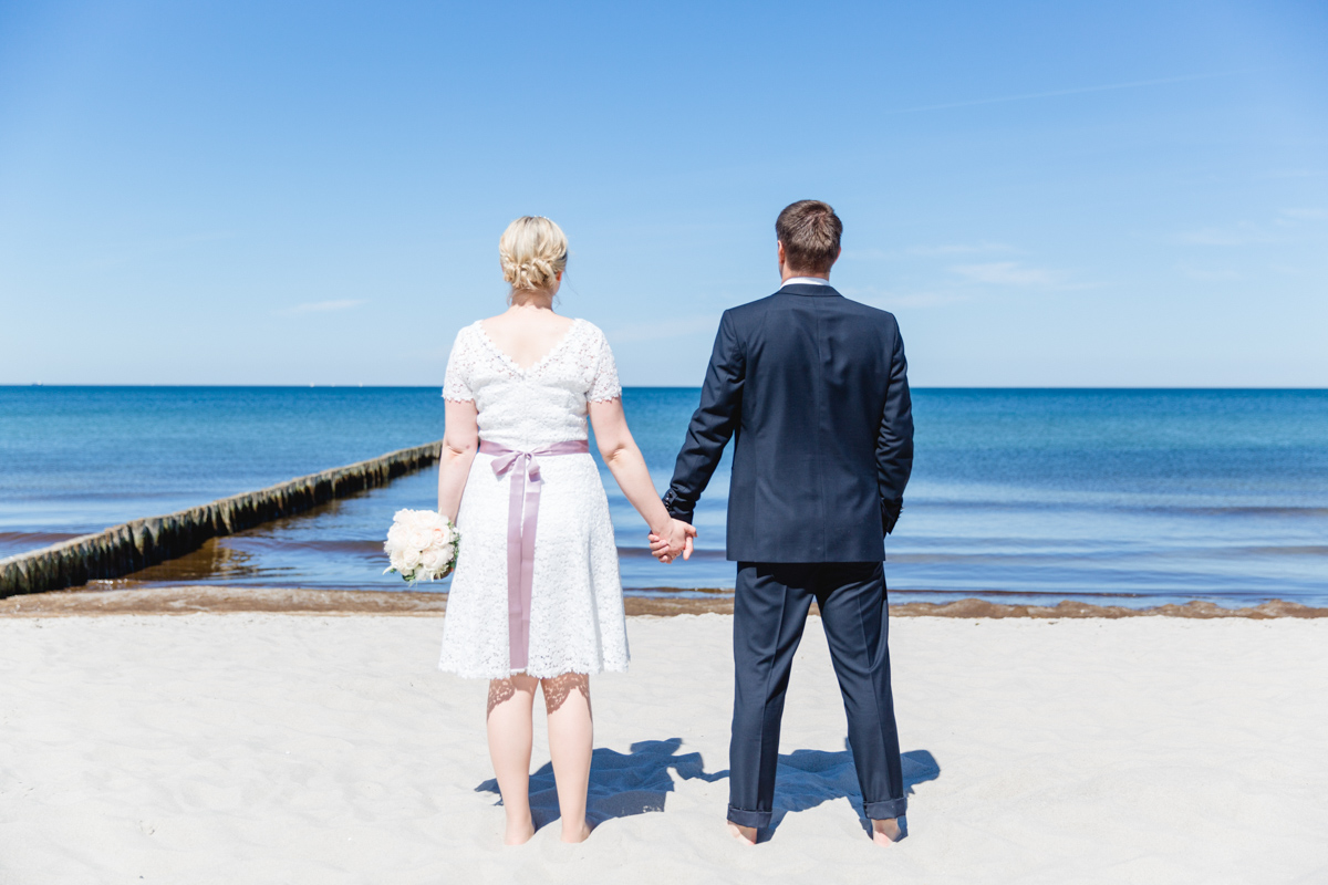 Beachwedding in Markgrafenheide.