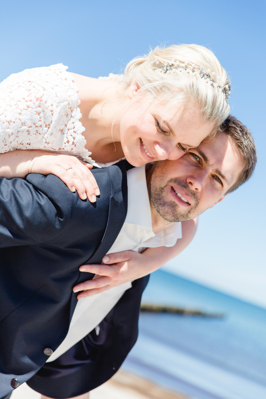 Heiraten direkt am Strand.