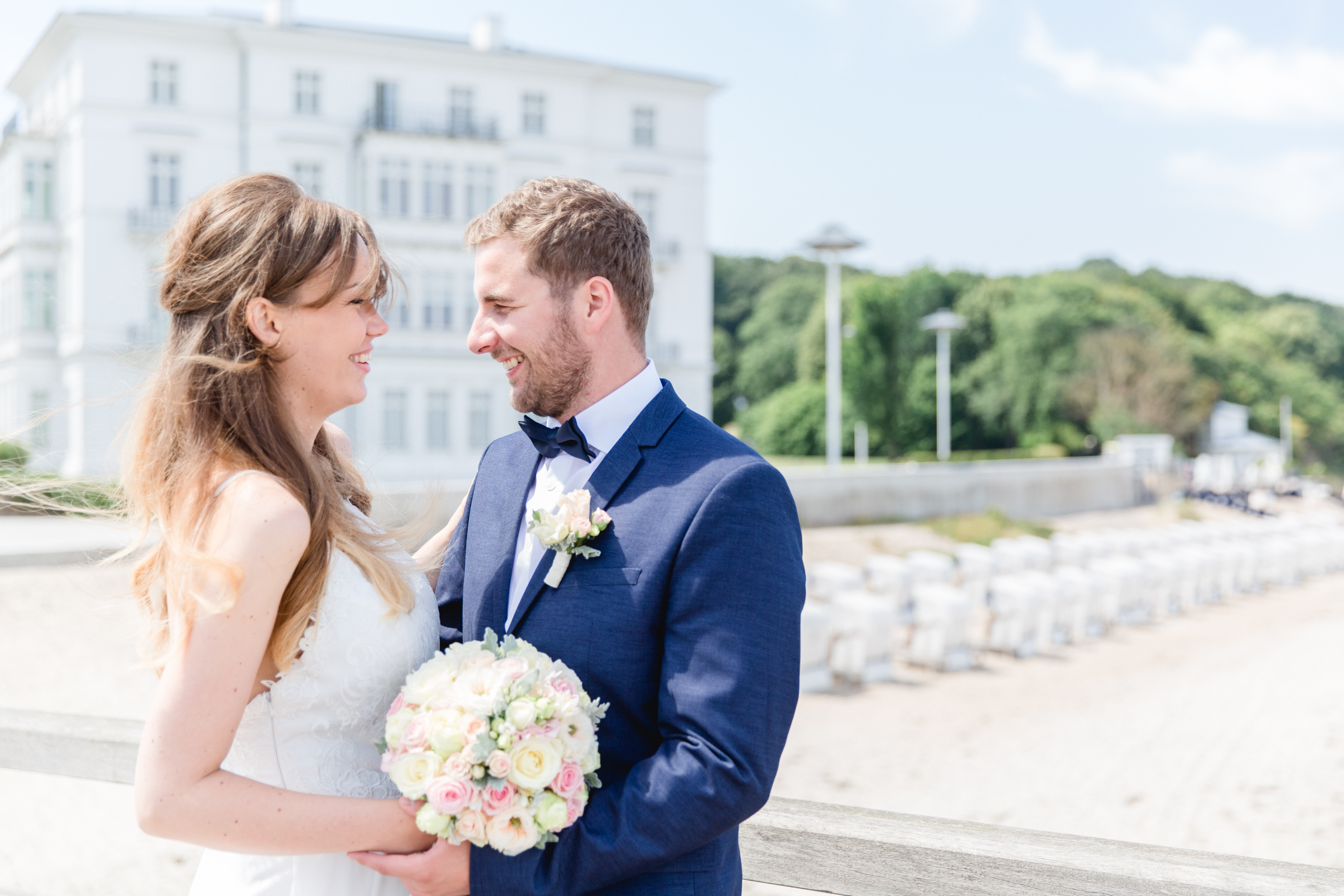 Hochzeitsfotoreportage in Heiligendamm.