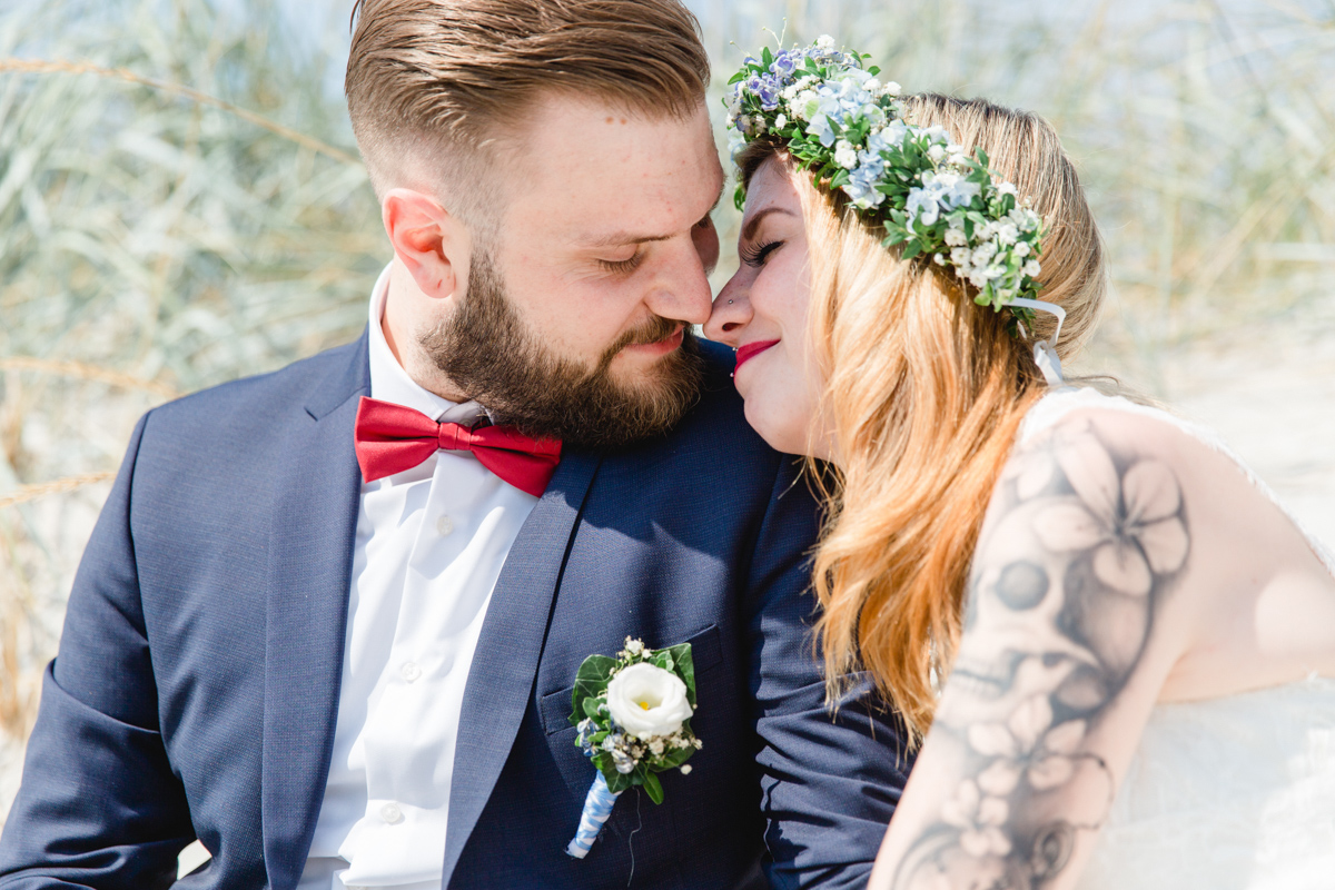 Heiraten am Ostseestrand.