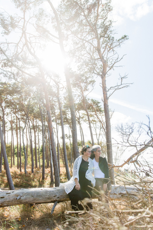 Hochzeitsfotoshooting am Weststrand.