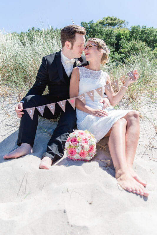 Hochzeit an der Ostsee.