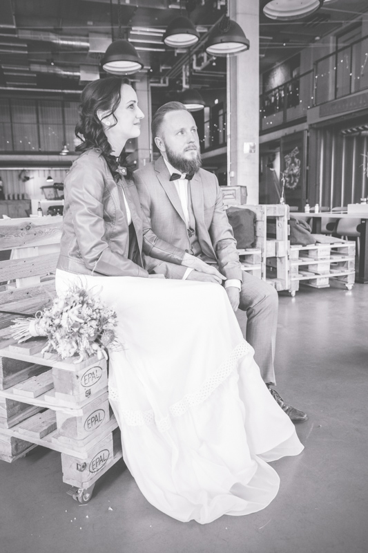 Heiraten im Containerhotel in Warnemünde.