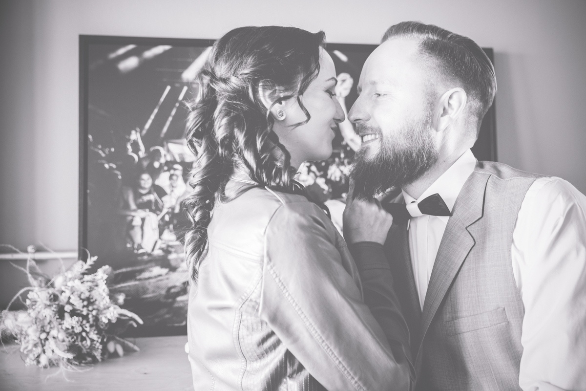 Ausgefallene Hochzeit im Containerhotel in Warnemünde.