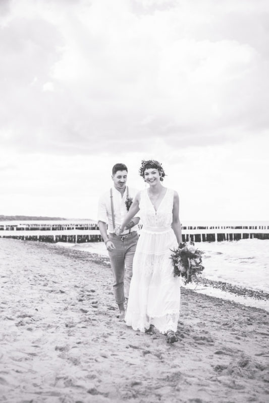 Heiraten am Strand.