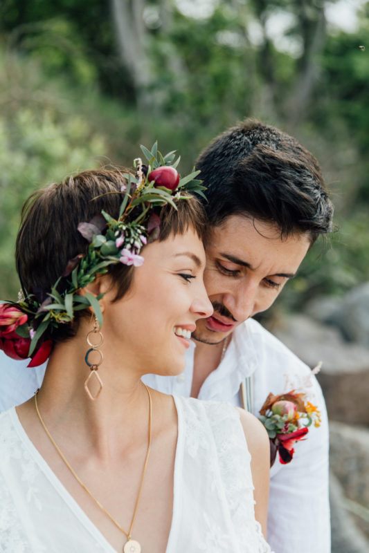 Boho-Hochzeit an der Ostsee.