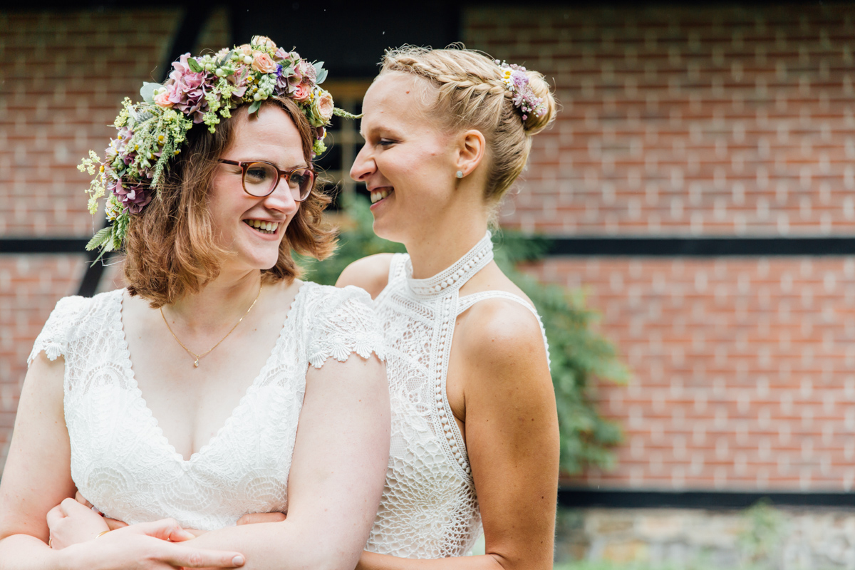 Lesbische Hochzeit in Zingst.