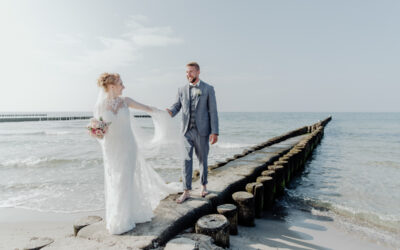 Entspannte Strandhochzeit in Ahrenshoop