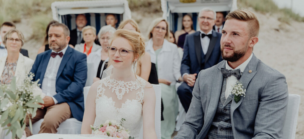 Strandhochzeit in Ahrenshoop.