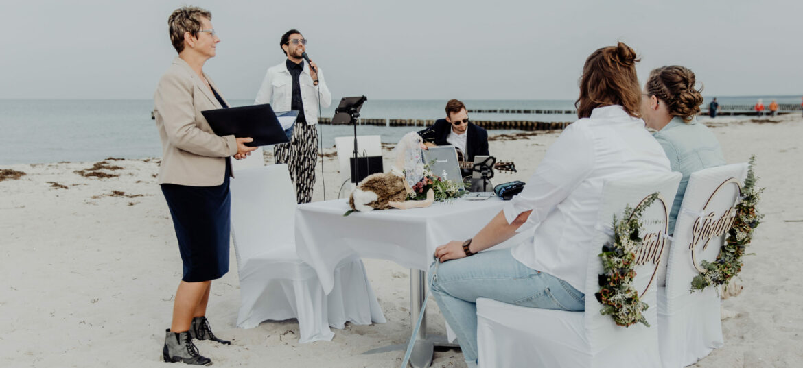 Heiraten am Ostseestrand in Ahrenshoop