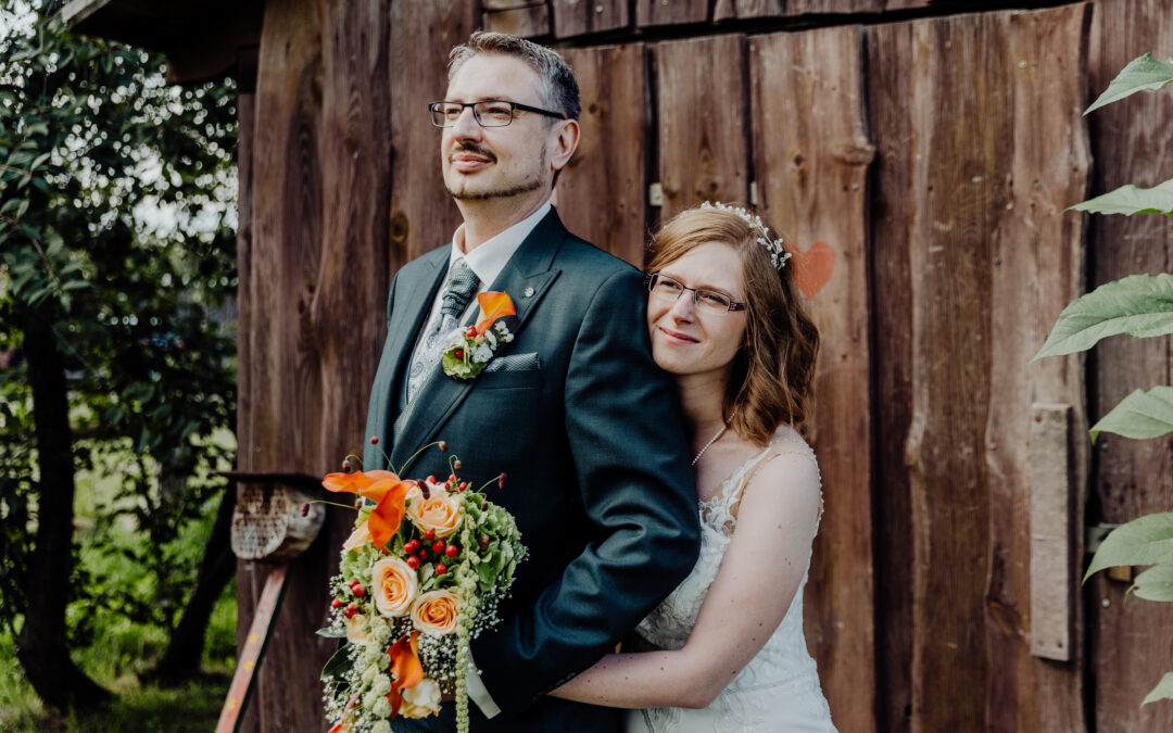 Herbstliche Hochzeit in der Hansestadt Rostock.