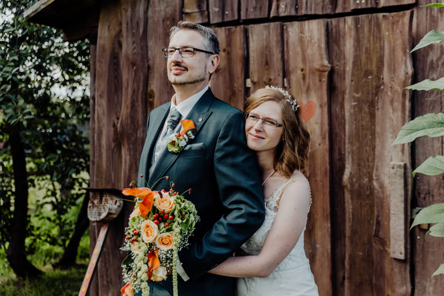 Herbstliche Hochzeit in der Hansestadt Rostock.