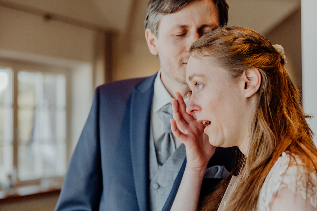 Tränen bei der Hochzeit