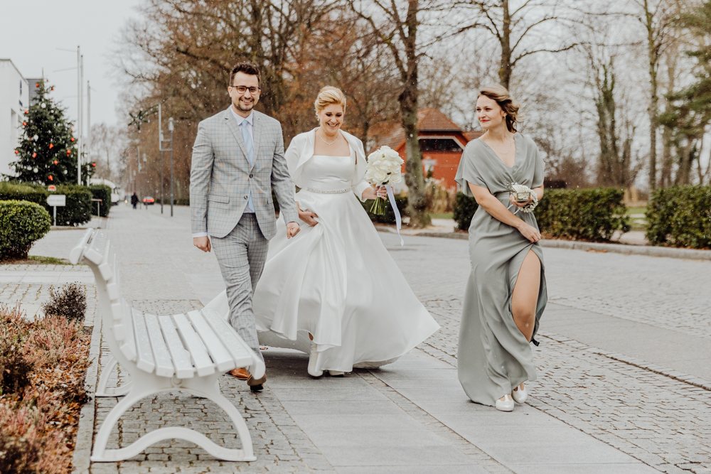 Weg zur Winterhochzeit in Kühlungsborn