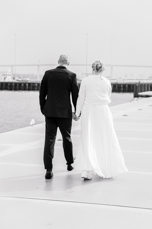 Fotoshooting am Hafen in Stralsund