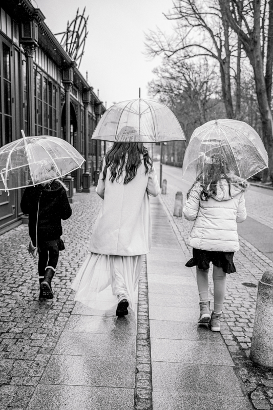 Regen bei der Hochzeit