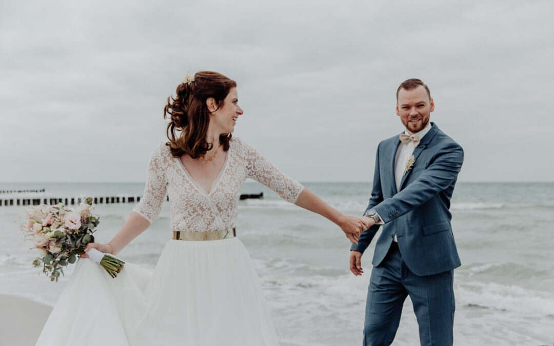 Strandhochzeit auf dem Darß